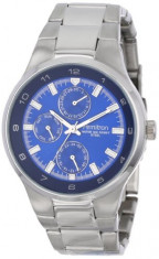 Armitron Men&amp;#039;s 204333BLSV Silver-Tone Stainless | 100% original, import SUA, 10 zile lucratoare a42707 foto