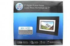 HP 7&amp;#039; DIGITAL PICTURE FRAME DF730v2 128MB AA12-A3 , NOU, 3ANI GARANTIE, FACTURA foto