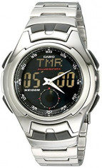 Casio Men&amp;#039;s AQ160WD-1BV Stainless Steel | 100% original, import SUA, 10 zile lucratoare a42707 foto