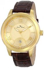 Lucien Piccard Men&amp;#039;s LP-10046-YG-010 Gold | 100% original, import SUA, 10 zile lucratoare a42707 foto