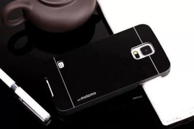 Husa MOTOMO LUX neagra pelicula aluminiu Samsung Galaxy S5 foto