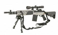 Replica CM.032 EBR Silver Cyma arma airsoft pusca pistol aer comprimat sniper shotgun foto