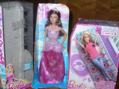 Papusa Barbie Printesa si pat pentru papusa, MATTEL - OKAZIE foto