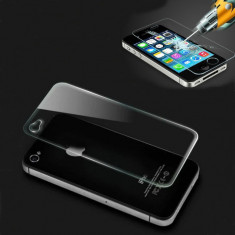 FOLIE sticla iPHONE 4 4S fata spate protectie securizata antisoc foto