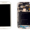 Ansamblu Lcd Display Touchscreen touch screen Samsung Galaxy S4 I9500 White Alb cu rama ORIGINAL