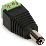 Mufa alimentare camere supraveghere 5.5mm*2.1mm cu prindere, Conector