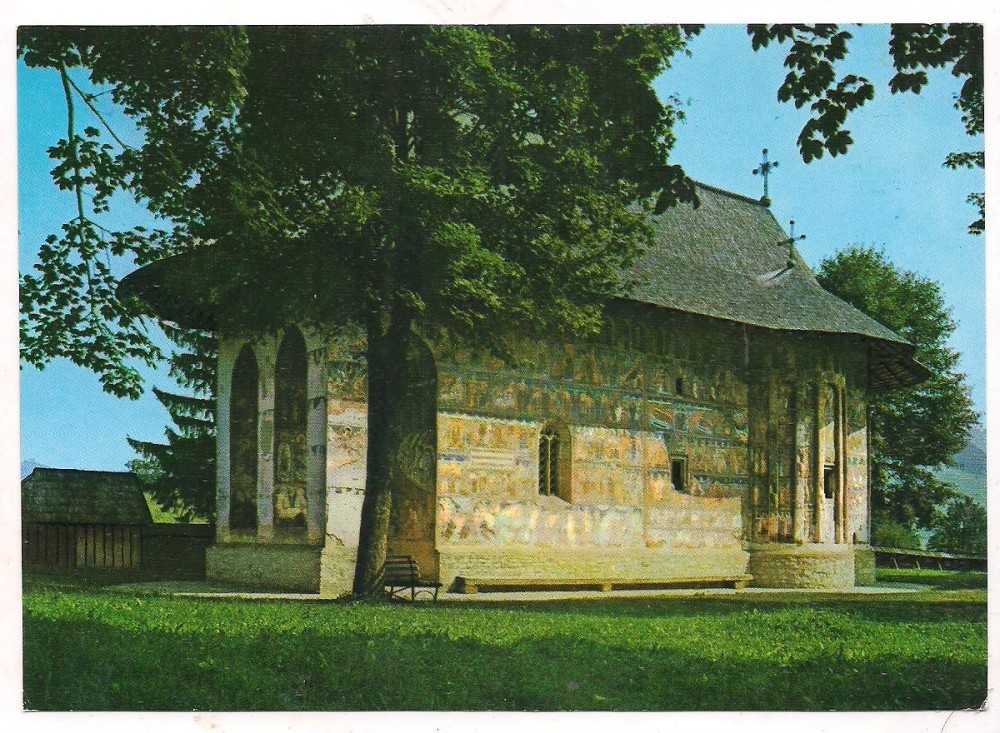 carte postala (marca fixa)-SUCEAVA-Manastirea Humorului, Necirculata, Printata | Okazii.ro