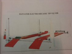 ELEVATOR ELCTROMECANIC CU 4 COLOANE, TIP VILVER 4 TONE foto