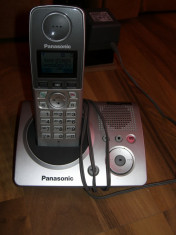 telefon fix fara fir de camera cu robot panasonic aproape nou foto