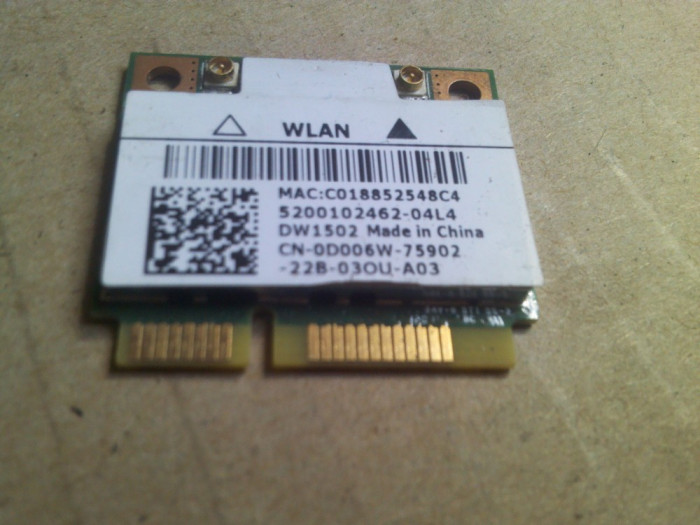 placuta wifi Dell Inspiron 15 N4050 M4040 N5040 N5050 M5040 P18F001 dw1502