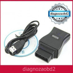 Interfata diagnoza auto tester Nissan Consult USB 14 pini - pana in 2001 !
