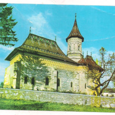 % carte postala -SUCEAVA-Biserica Sf Gheorghe din manastirea Sf Ioan cel Nou