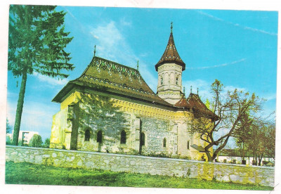 % carte postala -SUCEAVA-Biserica Sf Gheorghe din manastirea Sf Ioan cel Nou foto