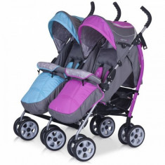 Easy Go Carucior pentru gemeni Duo Comfort Mix foto