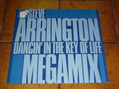 Steve Arrington - Dancin&amp;#039; In The Key Of Life (Megamix 1985) vinil Maxi single foto