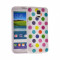 Husa silicon DOTS POLKA Samsung Galaxy Note 4 N910 + folie ecran cadou