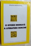 DRAGOS MORARESCU-O ISTORIE DESENATA A LITERATURII ROMANE[dedicatie NELLY PILLAT]