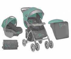 Bertoni Set carucior landou cosulet auto Rio 2015 Green Grey foto