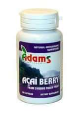 Acai Berry 600mg 60 cps Adams Vision foto