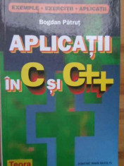 Aplicatii In C Si C++ - Bogdan Patrut ,155153 foto