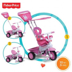 Fisher Price Tricicleta 3 in 1 Elite Roz foto