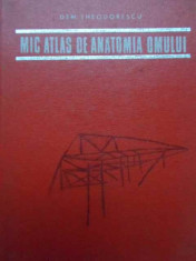 Mic Atlas De Anatomia Omului - Dem. Theodorescu ,154535 foto