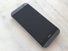 HTC One M8 16GB 4G Gun Metal stare buna , NECODAT , original - 999 RON ! Okazie foto