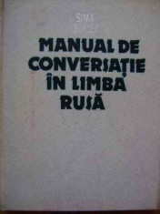 Manual De Conversatie In Limba Rusa - Sima Borlea ,156638 foto