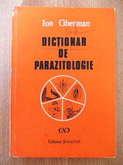 DICTIONAR DE PARAZITOLOGIE- GHERMAN foto