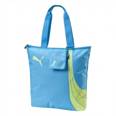 Geanta Femei, Puma, Tasche Fundamentals Shopper, 32.5x38x18 cm, Albastru foto