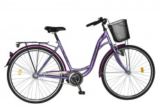 Bicicleta CITADINNE 2832 - model 2015-Alb-Albastru-500 mm foto
