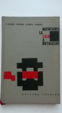 V. Chirita, s.a. - Matritarea la cald a metalelor, 1968, Tehnica