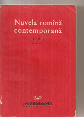 (C6159) NUVELA ROMANA CONTEMPORANA, VOL. 3, III, CULEGERE foto