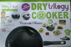 Tigaie Dry Cooker Trilogy Wellberg DK-2015 M roca ALBA Originala foto