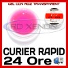 Gel UV Constructie Unghii Sina Roz Transparent 15ml, Unghii False, Manichiura Gel