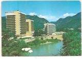 % carte postala (ilustrata)-CACIULATA-Hotelurile Caciulata, Circulata, Printata