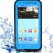 Toc subacvatic impermeabil cu prelungitor casti Samsung Galaxy S4 i9500 + folie