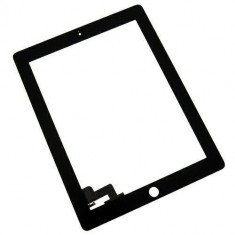 Touchscreen touch screen Digitizer Apple iPad 2 A1395 A1396 cu adeziv Negru Geam Sticla Tableta foto