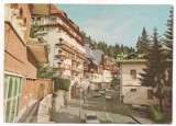 % carte postala (marca fixa)-BRASOV -Sinaia-vedere