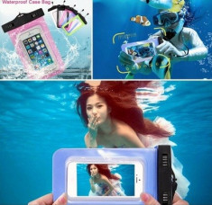 Huse impermeabile pentru telefon Samsung galaxy S5 S4 For iPhone 4S 5 foto