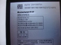 Acumulator baterie Lenovo P780 COD BL211 4000 mah original foto