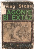 (C6115) AGONIE SI EXTAZ DE IRVING STONE, 1966, Alta editura