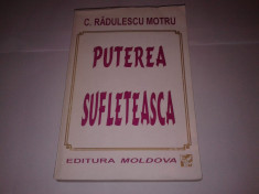 C.RADULESCU MOTRU - PUTEREA SUFLETEASCA foto