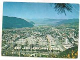 % carte postala (marca fixa)-PIATRA NEAMT-vedere, Circulata, Printata