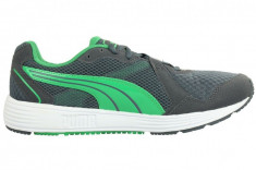 Pantofi Alergare Barbati, Puma, Descendant V2 Fitness Shoes, Gri-Verde-42 foto