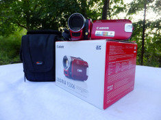 Camera Video Canon Legria FS306 Red foto