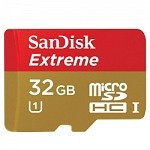 SanDisk Extreme Plus MicroSdhC UHS-I 32GB cu Adaptor, foto