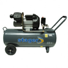 STAGER HM3100V - Compresor aer 220V/50Hz, 3Hp, 100L, 8bar foto