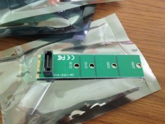 Adaptor NGFF M.2 Male la SATA III 3.0 foto