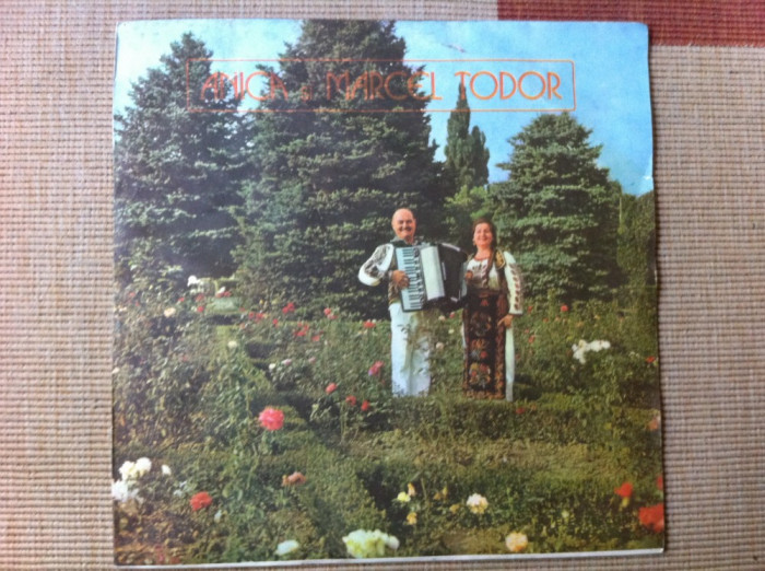 anica si marcel todor 1985 disc vinyl lp muzica populara banat ST EPE 02878 VG+
